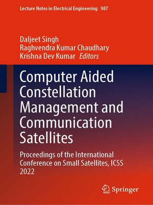 cover image of Computer Aided Constellation Management and Communication Satellites